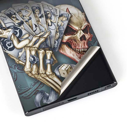 Alchemy Carta Read Em and Weep Galaxy S25 Ultra Skin